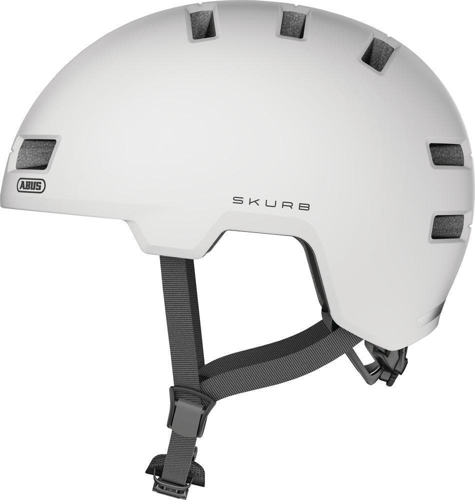 Casco Abus Skurb Pearl White