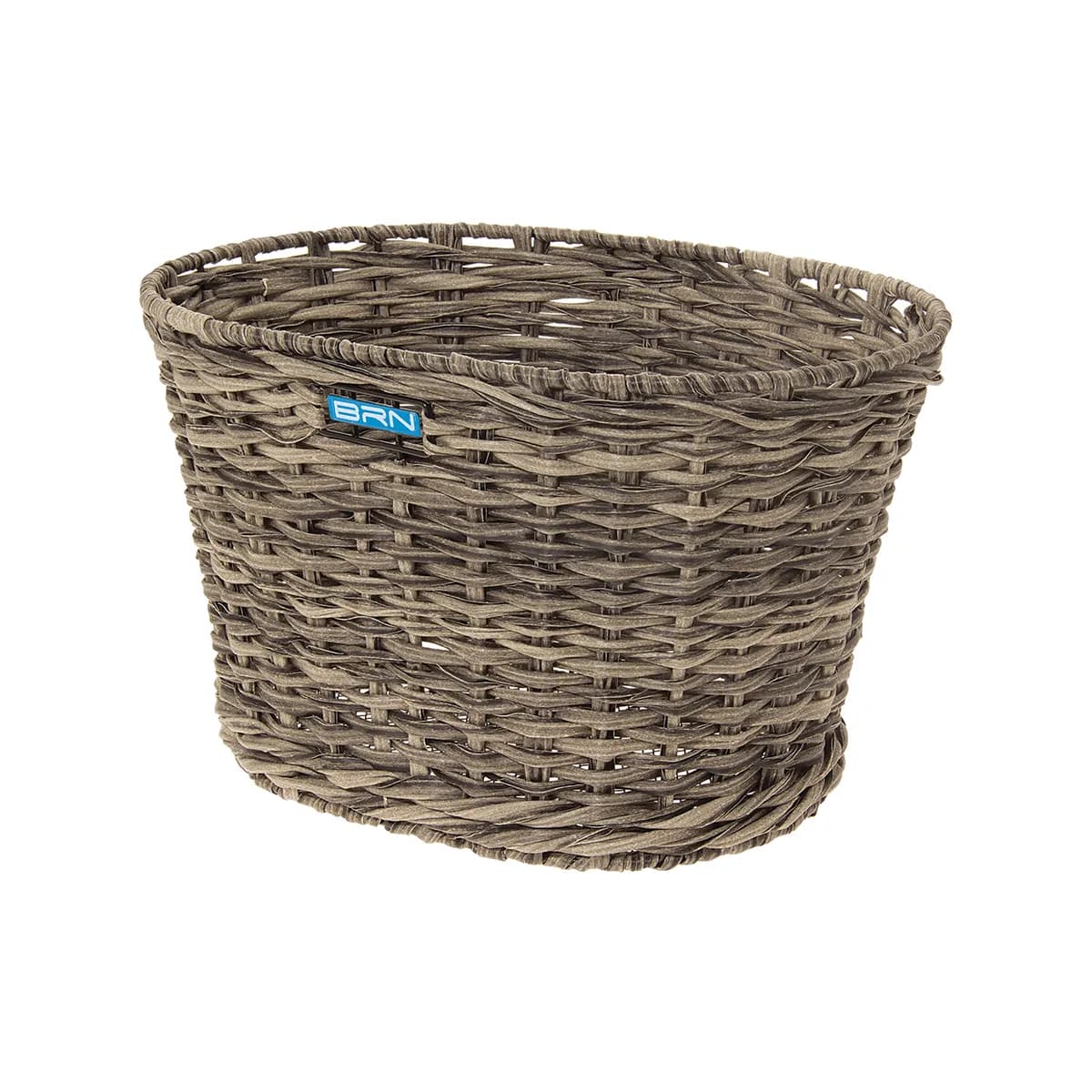 CESTO BRN VINTAGE OVALE GRIGIO ECO-RATTAN