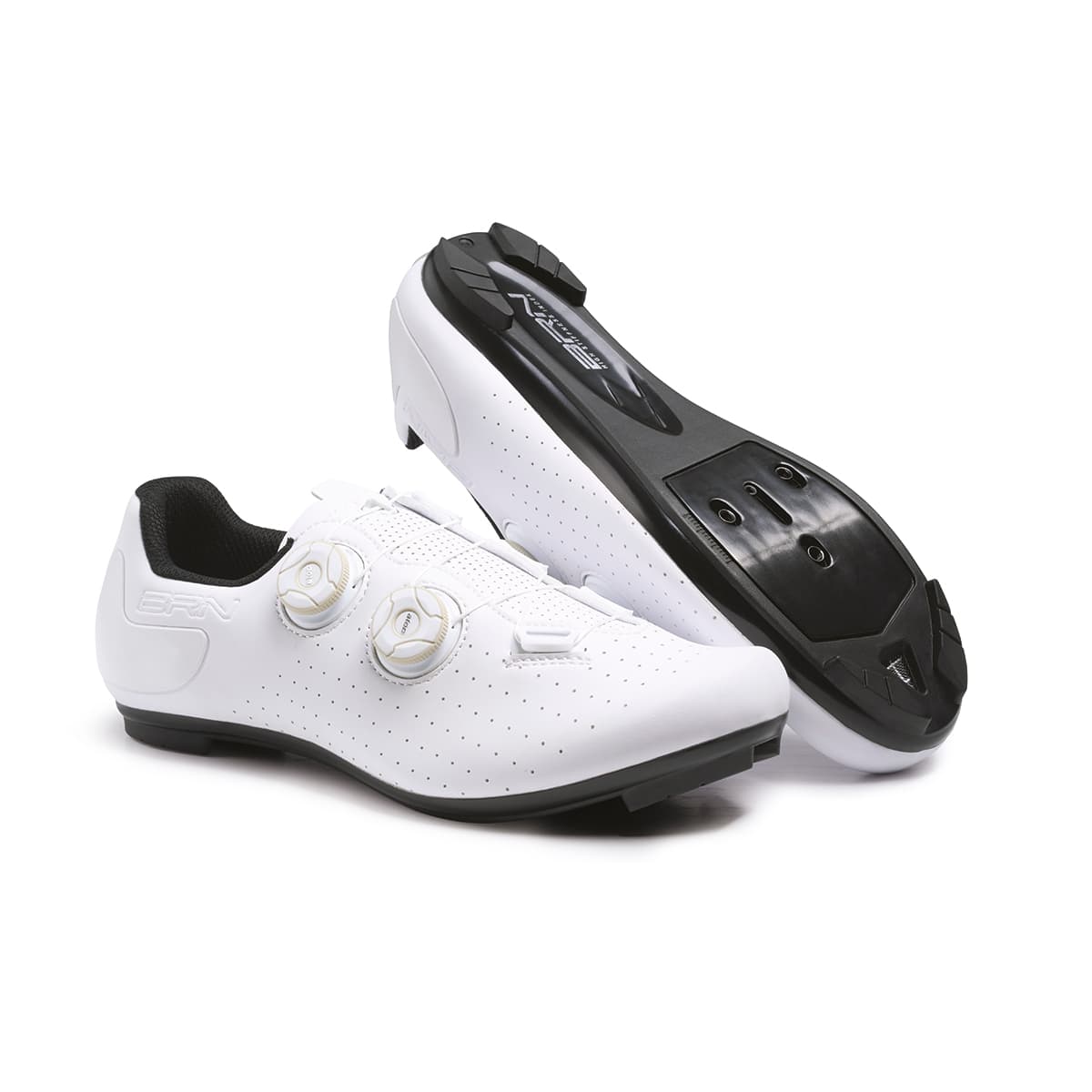 SCARPE BRN SHIELD ROAD BIANCHE